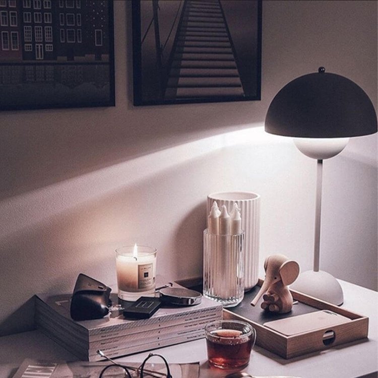 Avelena | Moderne Tischlampe Pilz