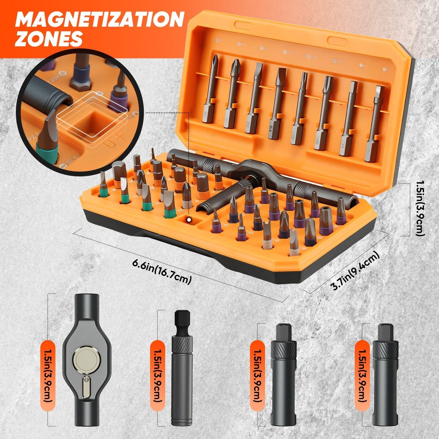 Avelena | 24 in 1 Magnetischer Schraubendreher Set