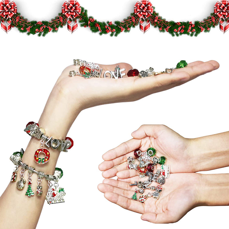 Avelena | DIY 24 Tage Weihnachten Countdown Kalender Armbänder Set