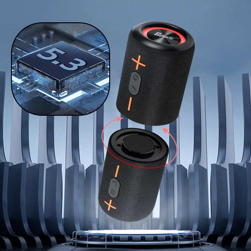 Avelena | Split Bluetooth Lautsprecher – Funkelnder Bunter Subwoofer