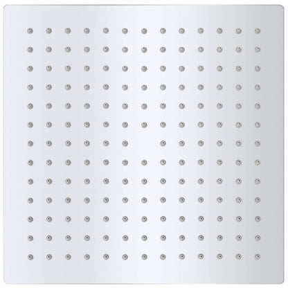 Avelena | Edelstahl Quadratischer Regenduschkopf - 25x25 cm