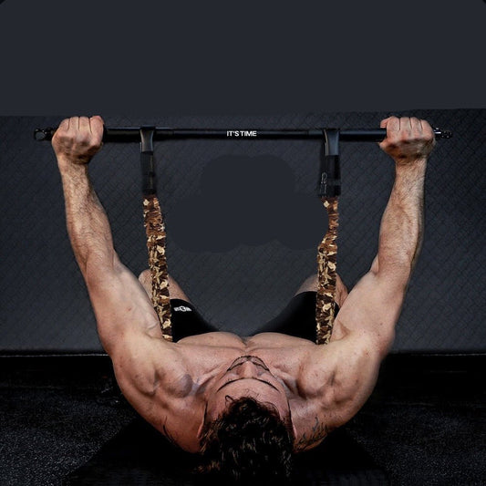 Avelena | Widerstandsband & Stangenset | Tragbar & Leicht | Bis 120 kg Widerstand | Für Krafttraining & Fitness