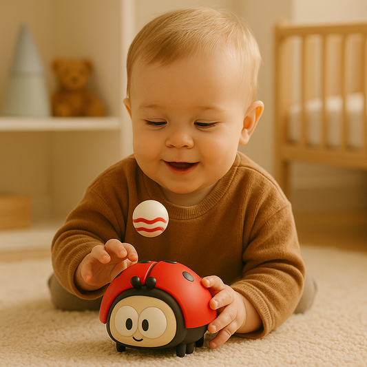 Avelena | Baby-Sensorik-Schwimmende Marienkäfer-Lernspielzeug