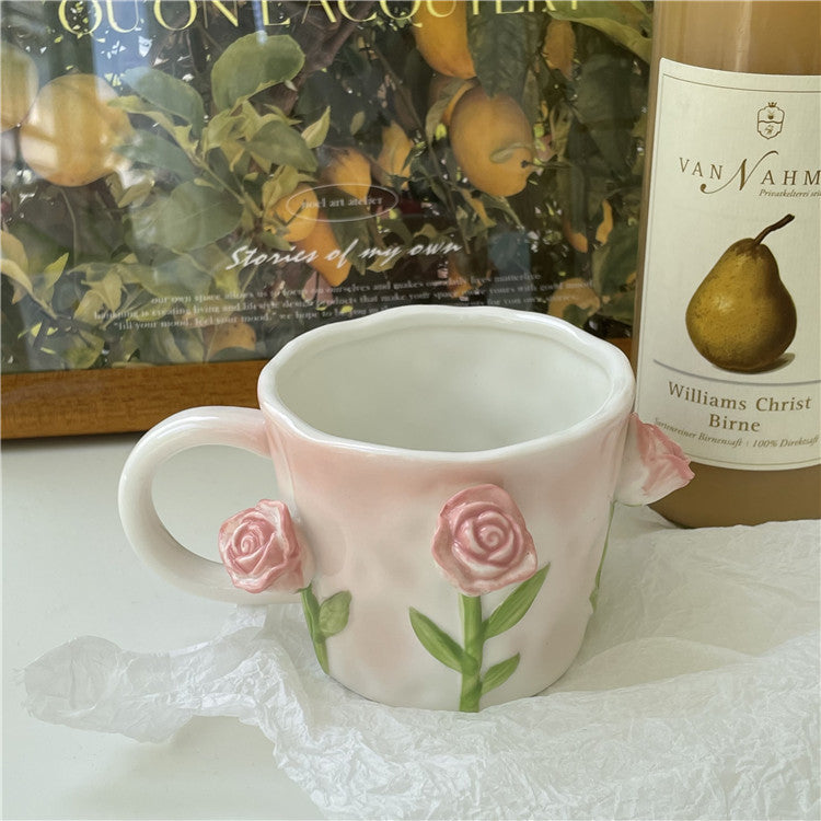 Avelena | Frendorf 3D Floral Handbemalte Tasse