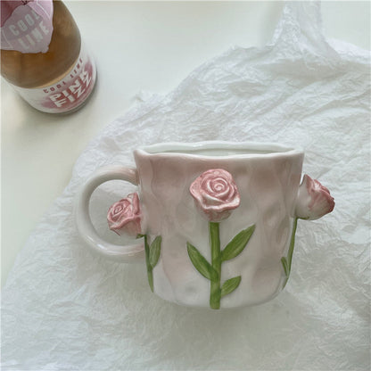 Avelena | Frendorf 3D Floral Handbemalte Tasse