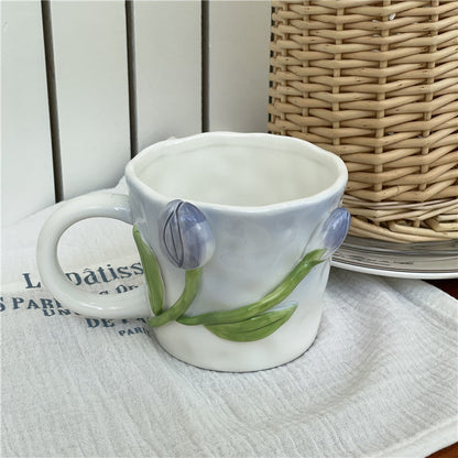 Avelena | Frendorf 3D Floral Handbemalte Tasse