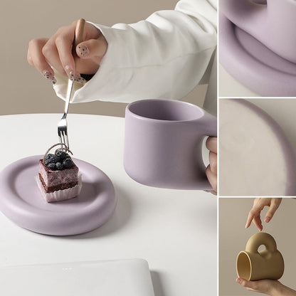 Avelena | Nordic Minimalist Süße Dicke Tasse