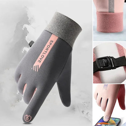 Avelena | Wasserdichte Finger-Touchscreen rutschfeste kältebeständige Handschuhe