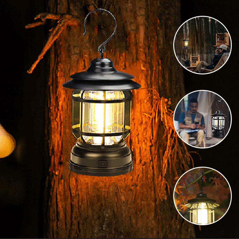 Avelena | Tragbare Retro Campinglampe
