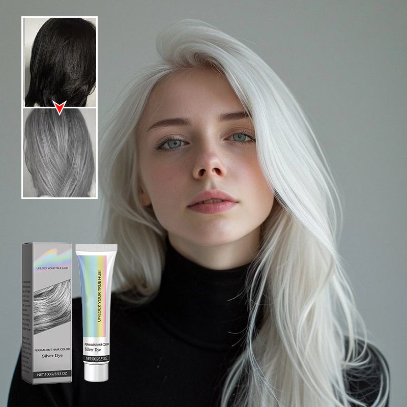 Avelena | 2-in-1 Natürlicher Essenzextrakt Silber Haarfarbe