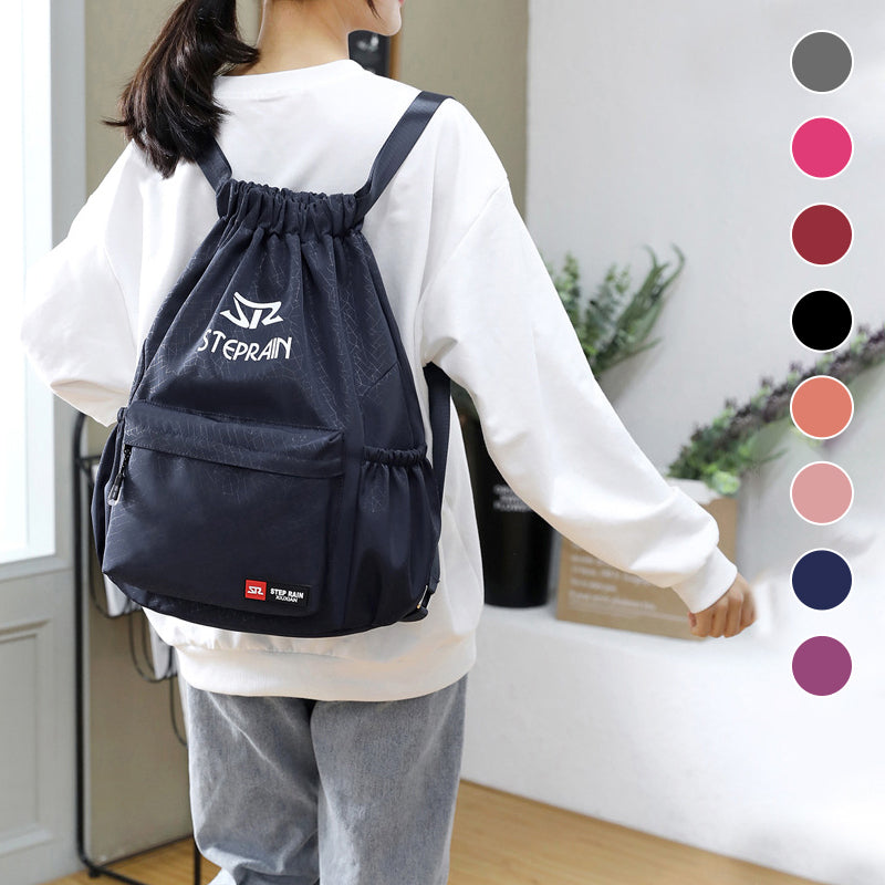 Avelena | Verstellbarer Outdoor-Reiserucksack mit Kordelzug