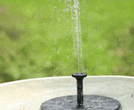 Avelena | Solar-betriebenes einfaches Vogelbrunnen-Set