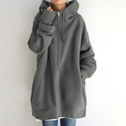 Avelena | Winter-Sweatshirt Kuschelig Oversize