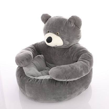 Avelena | Süßes abnehmbares Kuschelbär-Katzenbett
