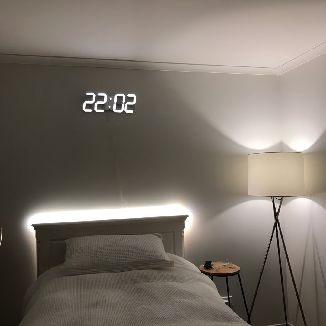 Avelena | Digital 3D LED Wall Clock