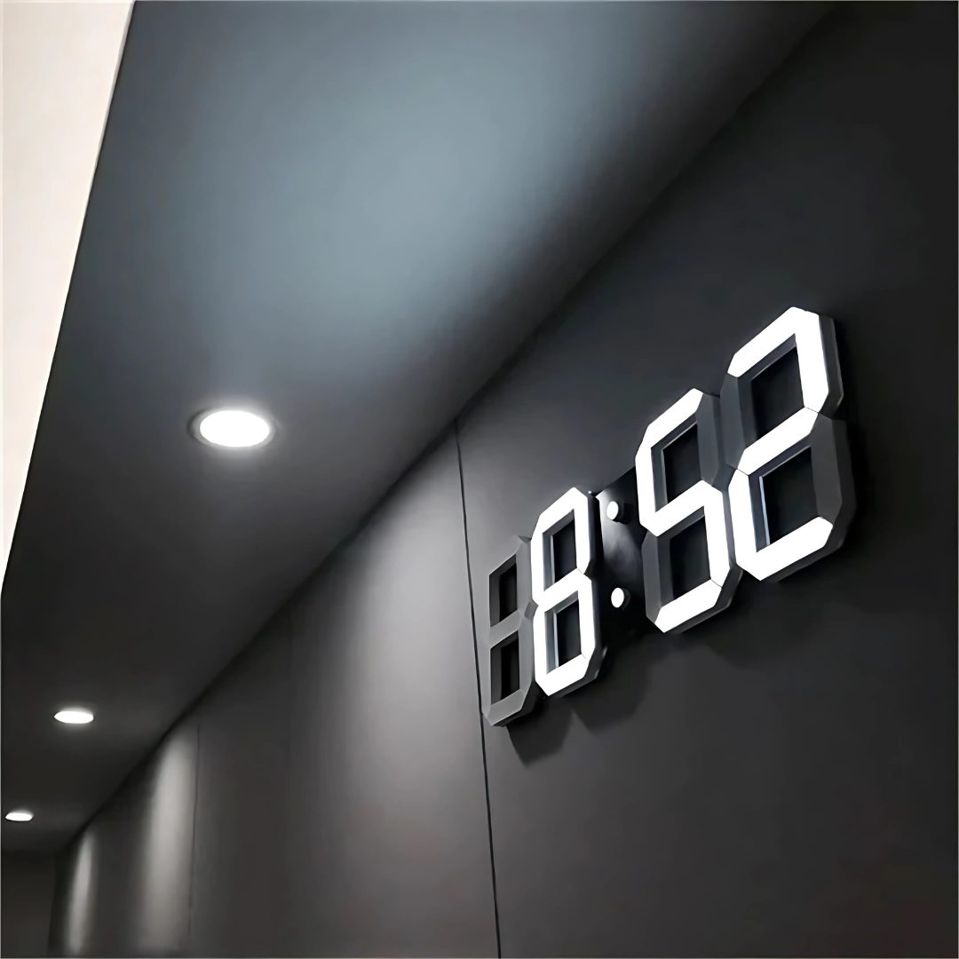 Avelena | Digital 3D LED Wall Clock