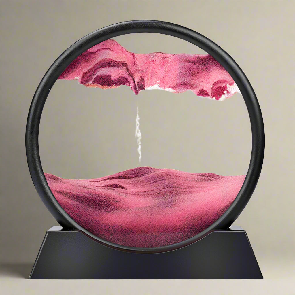 Avelena | 3D hourglass in hourglass shape - decorative hourglass for home decor, desk and gift ideas