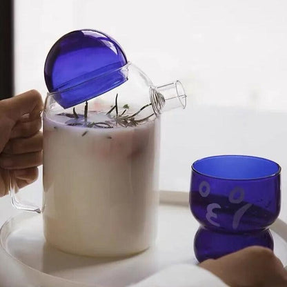 Avelena | Glastrostkrug Teekanne