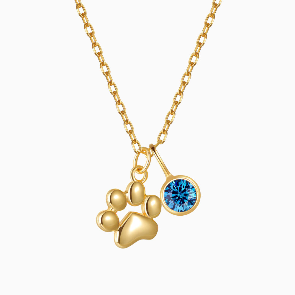 Avelena | Teeny Tiny Paw Halskette mit Charm