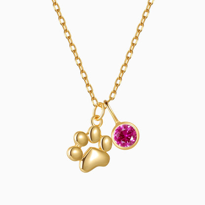 Avelena | Teeny Tiny Paw Halskette mit Charm