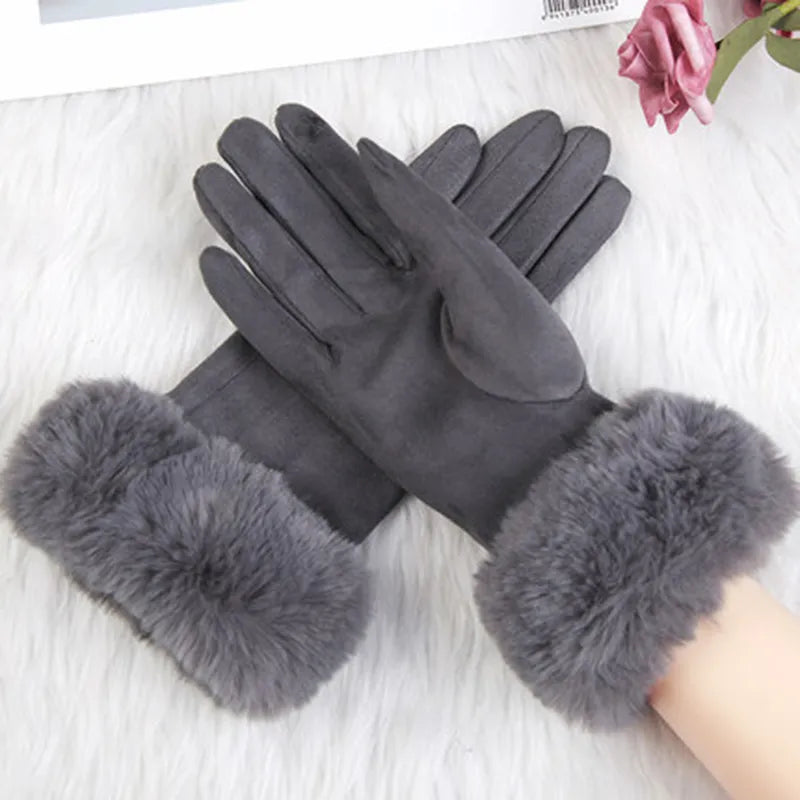 Avelena | Nikki Suede Handschuhe Klassisch & Stilvoll