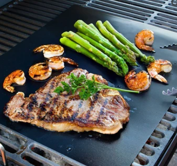 Avelena | Wiederverwendbare Antihaft-BBQ-Grillmatte für das Kochen im Freien