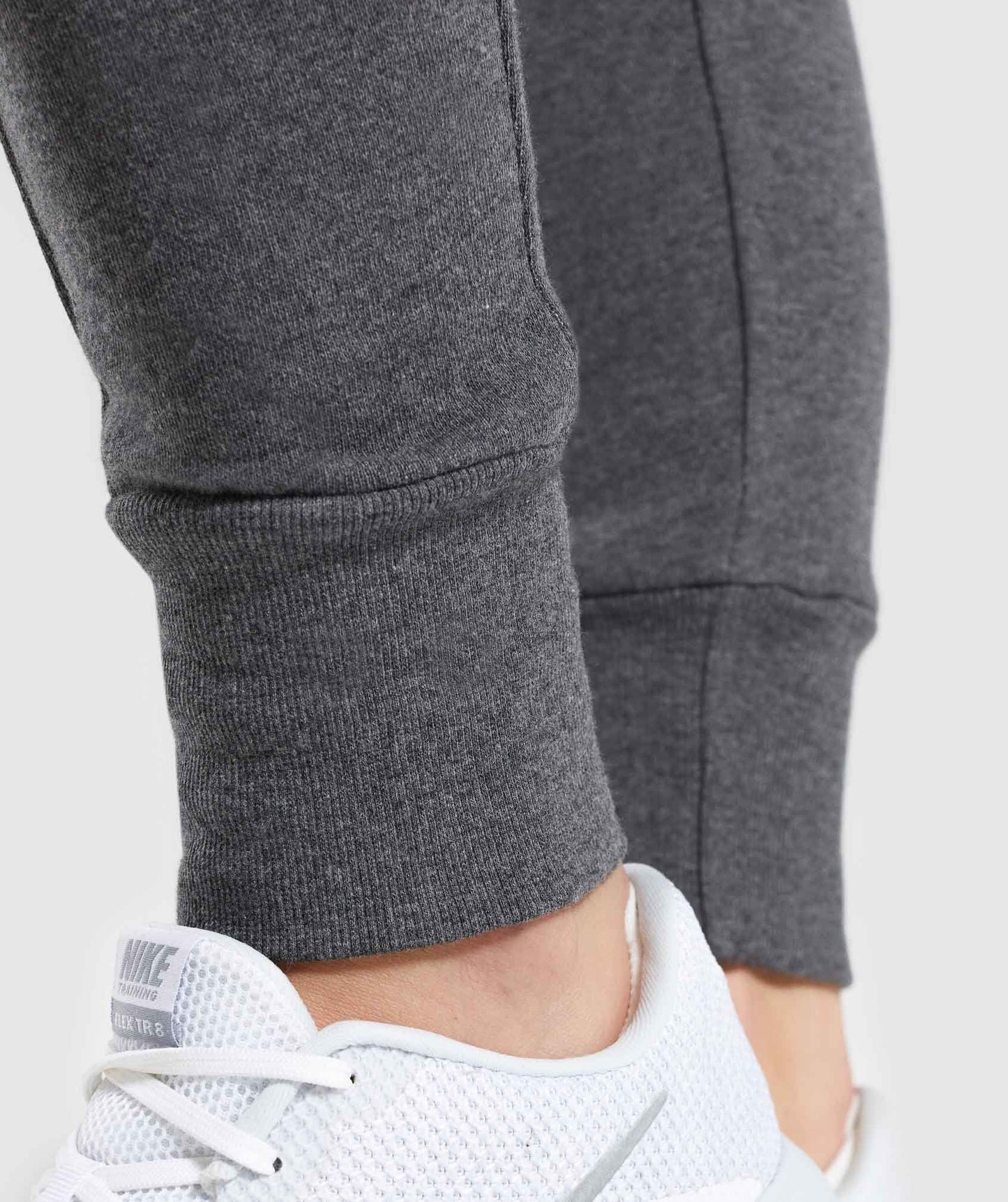 Avelena | Gymshark Hohe Taille Jogginghosen Charcoal Marl