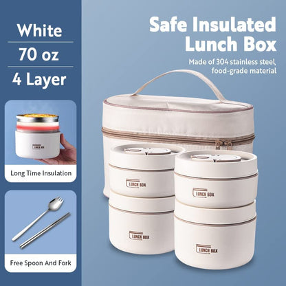 Avelena | Thermoisolierte Lunchbox-Behälter aus Edelstahl