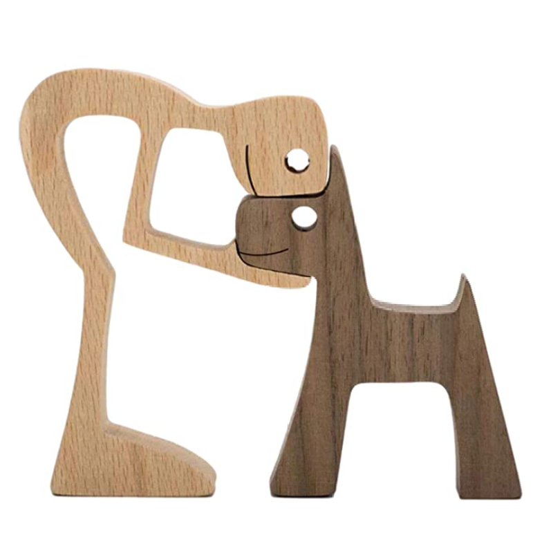 Avelena | Handgefertigte Holzfigur für Das Interieur