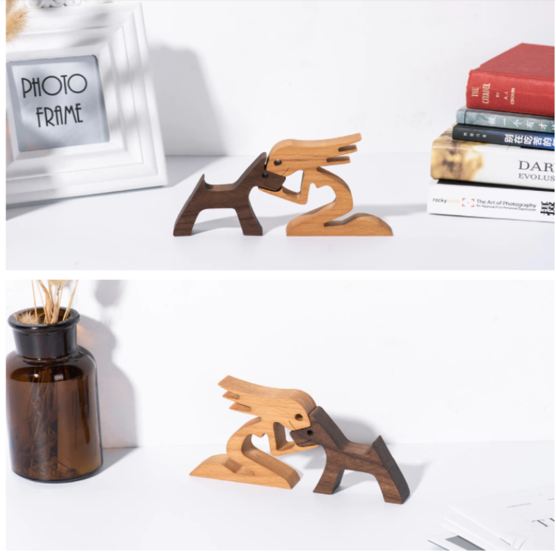 Avelena | Handgefertigte Holzfigur für Das Interieur