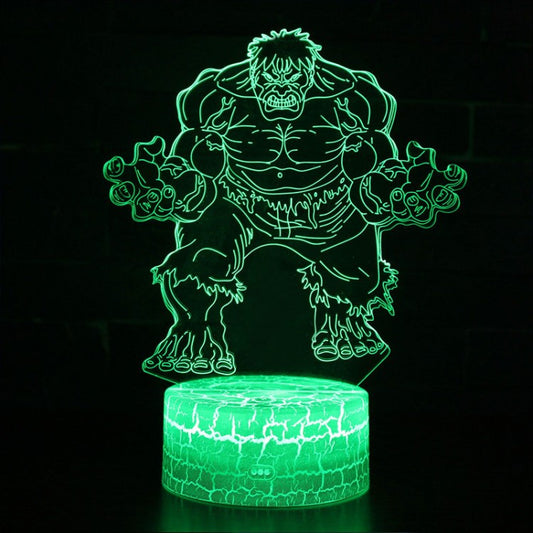Avelena | 3D Lampe Marvel Hulk