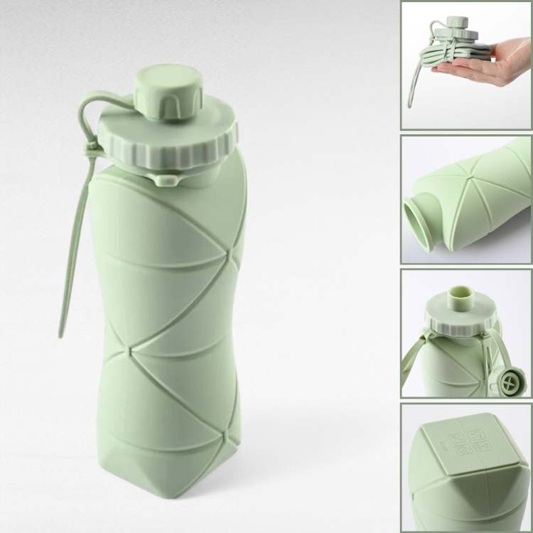 Avelena | Zusammenklappbare Wasserflasche | BPA-frei, auslaufsicher und umweltfreundlich für Wanderungen, Pendeln und Workouts