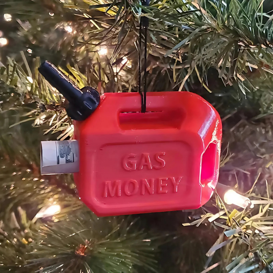 Avelena | Christmas Funny Gas Can Money Ornament