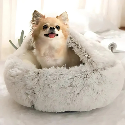 Avelena | Dog Bed Soft Plush Cave House