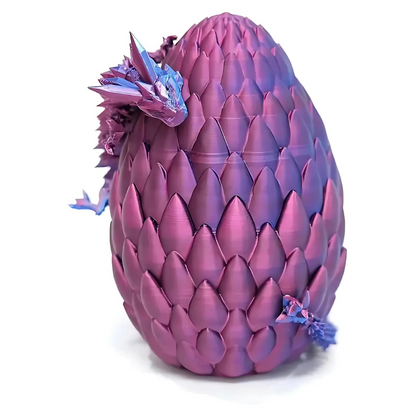 Avelena | Dragon Egg Crystal Figurine 3D Printed Toy