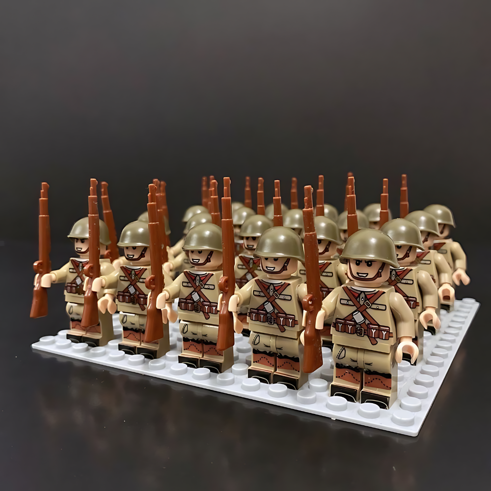 Avelena | Militärsoldat-Bausteinspielzeugset