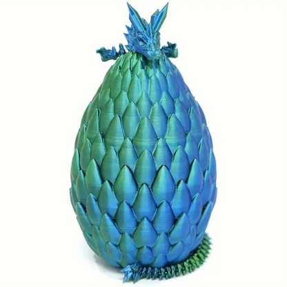 Avelena | Dragon Egg Crystal Figurine 3D Printed Toy