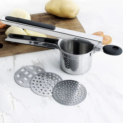 Avelena | Edelstahl Kartoffelpresse Küchenwerkzeug