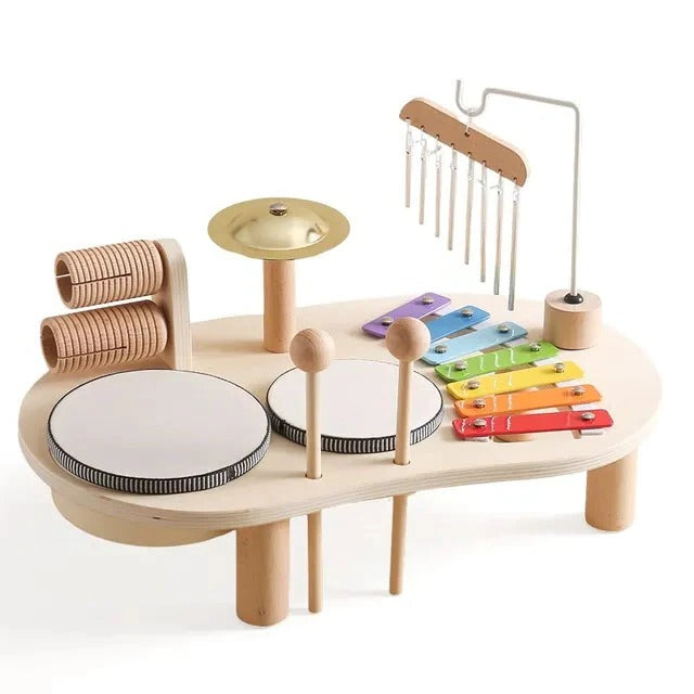 Avelena | Holz Musikstation Kreativer musikalischer Spaß für kleine Kinder