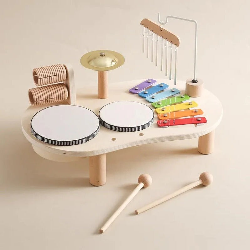 Avelena | Holz Musikstation Kreativer musikalischer Spaß für kleine Kinder