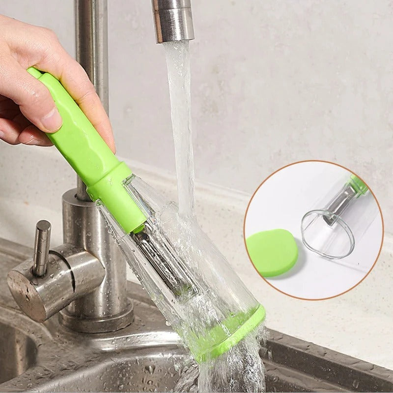 Avelena | Multifunktionaler Apfel- und Gemüse-schäler mit Aufbewahrungstub