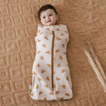 Avelena | Atmungsaktiver Neugeborenen-Schlafsack mit doppeltem Reißverschluss