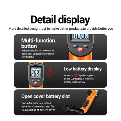 Avelena | Digitales Infrarot-Thermometer mit Lasersichtziel