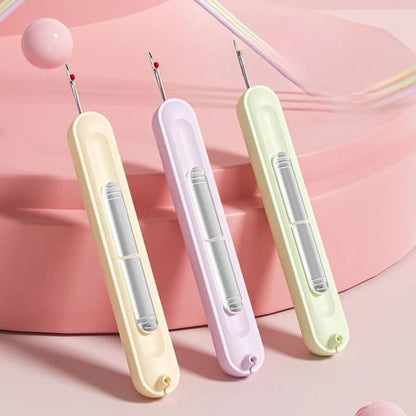 Avelena | Dual-Funktions-Nadel-Einfädler für einfaches Nähen und Basteln