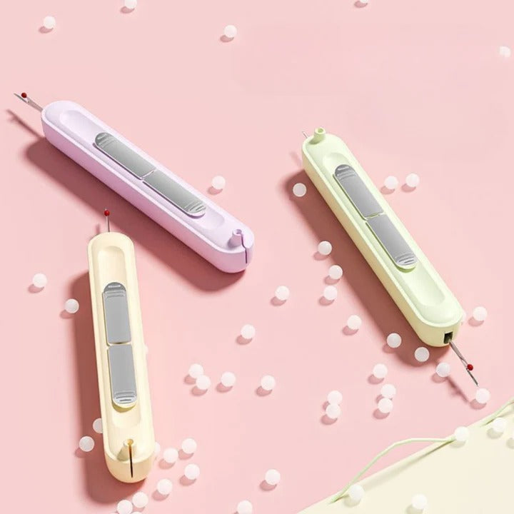 Avelena | Dual-Funktions-Nadel-Einfädler für einfaches Nähen und Basteln