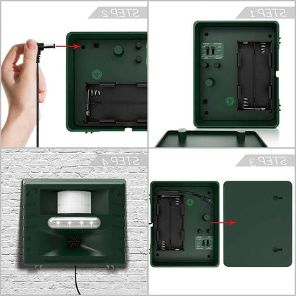 Avelena | Ultraschall-Vogelschutz – Solarbetriebenes Outdoor-Gerät für Spechte