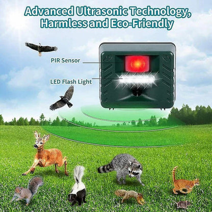 Avelena | Ultraschall-Vogelschutz – Solarbetriebenes Outdoor-Gerät für Spechte