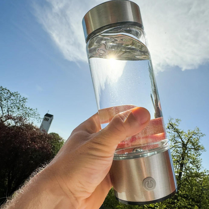 Avelena | Wasserflasche mit Wasserstoff | USB wiederaufladbar, entzündungshemmend & perfekt für tägliche Hydratation und Wellness