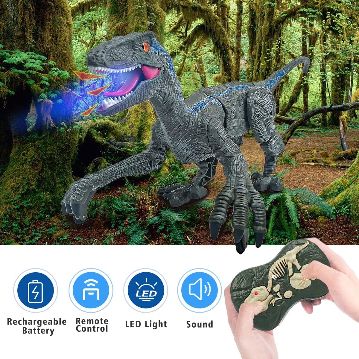 Avelena | Remote Control Dinosaur Kids Toy