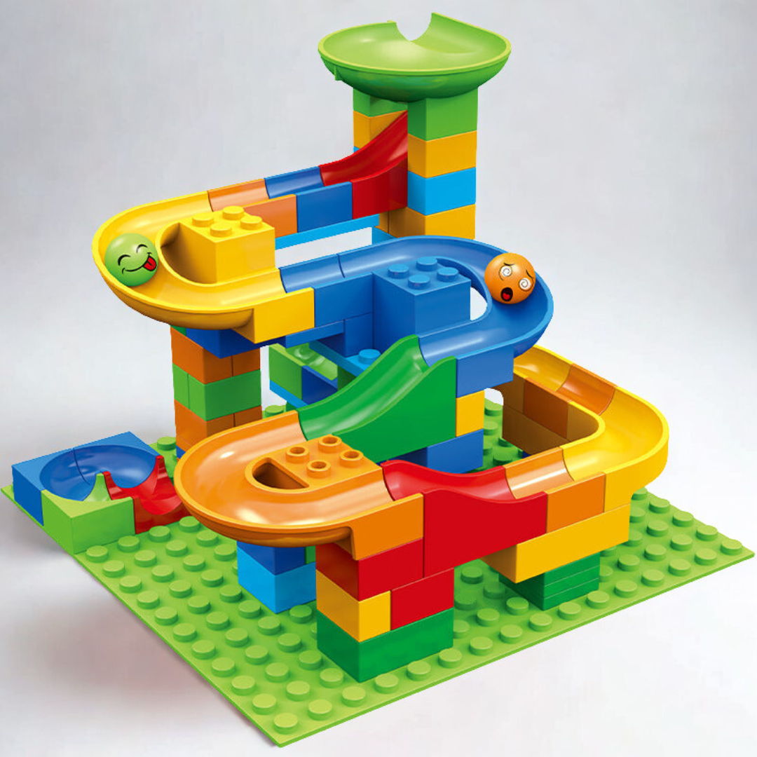 Avelena | Educational Marble Run Building Block Set